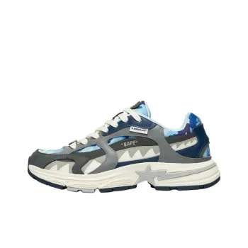 BAYC x A BATHING APE Shark STA M2 Low Top Casual Shoes Men's Blue