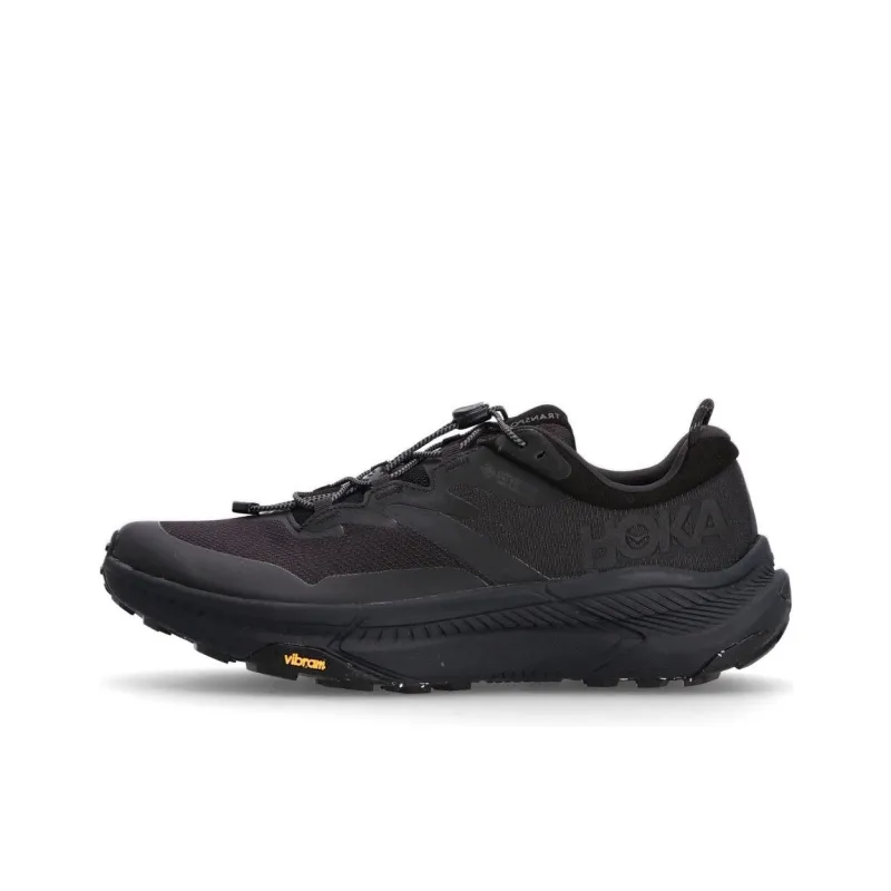 HOKA ONE ONE Anti Slip Wear Resistant Low Top Casual Shoes Men's Black-0