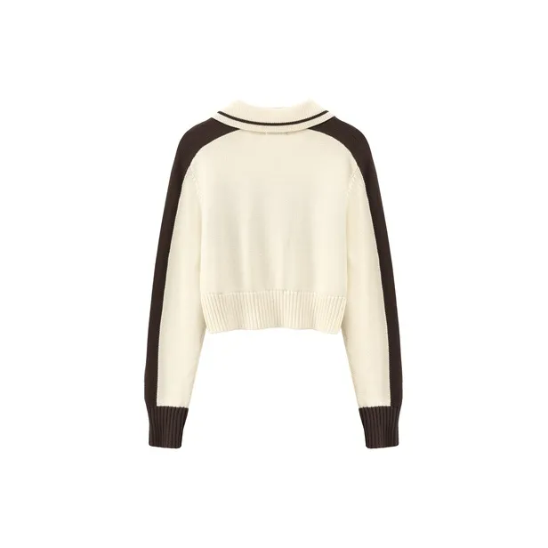 CHUU Knitwear Women's White Apricot-1