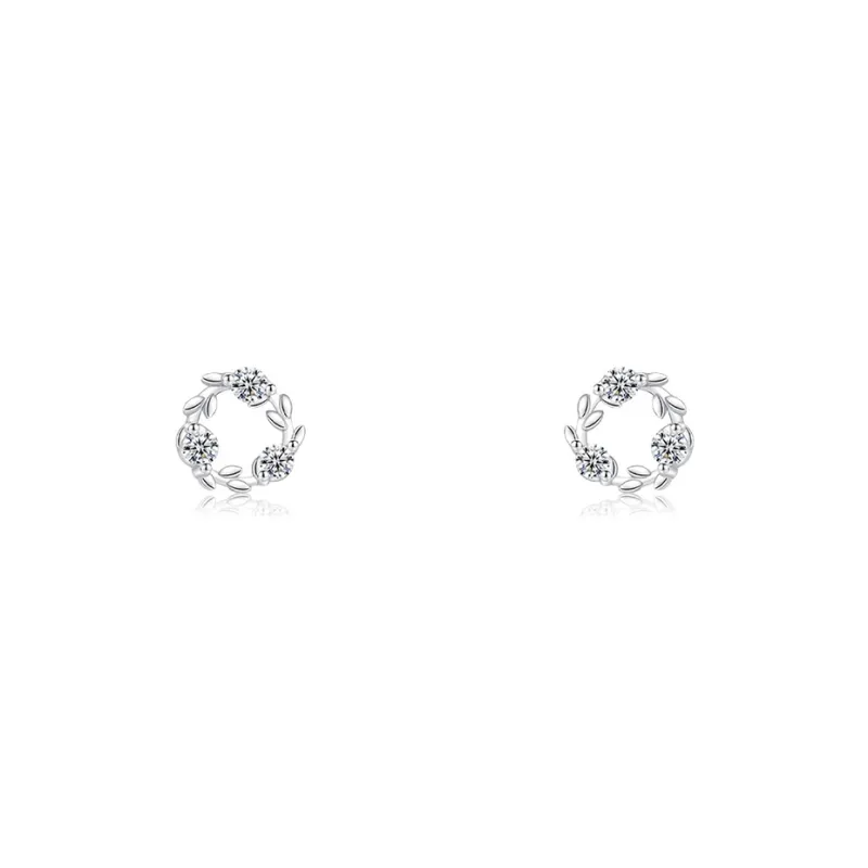 BHI Alloy Stud Earrings Women's-0
