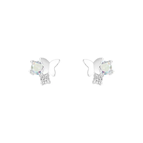 KILOH 999 Fine Silver Stud Earrings Women's