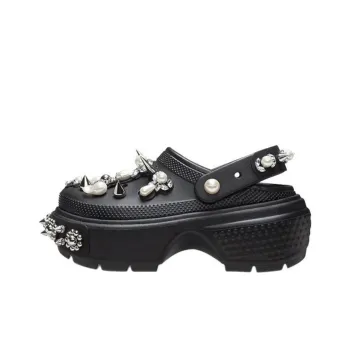 Crocs Stomp Clog Simone Rocha Black Women's