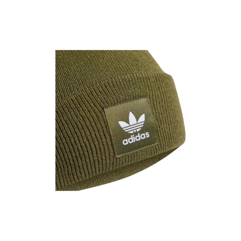 Adidas Acrylic Beanies Unisex Dark Olive Green-2