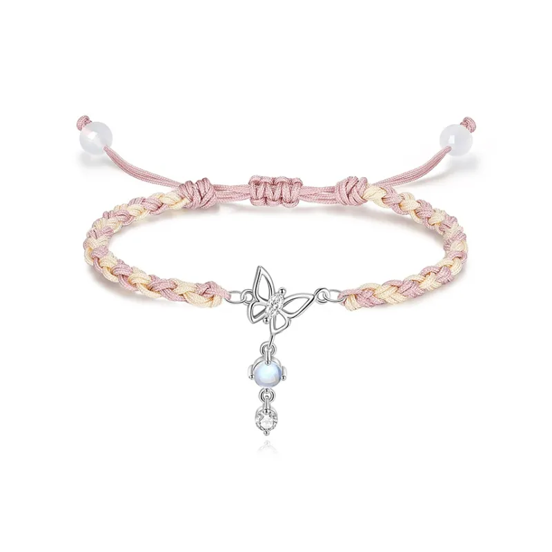 TUTAE Alloy Bracelets Women's Pink-0