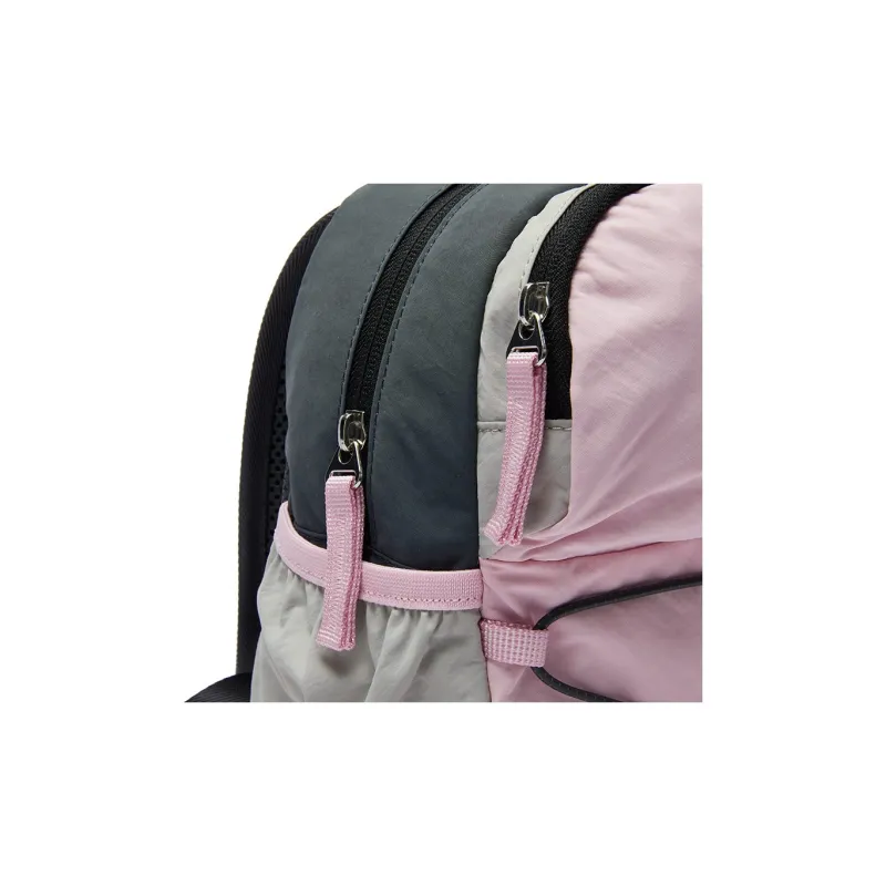 Anta Washable Fabric Patchwork PU Backpack Regular Unisex Ziqi Pink-3
