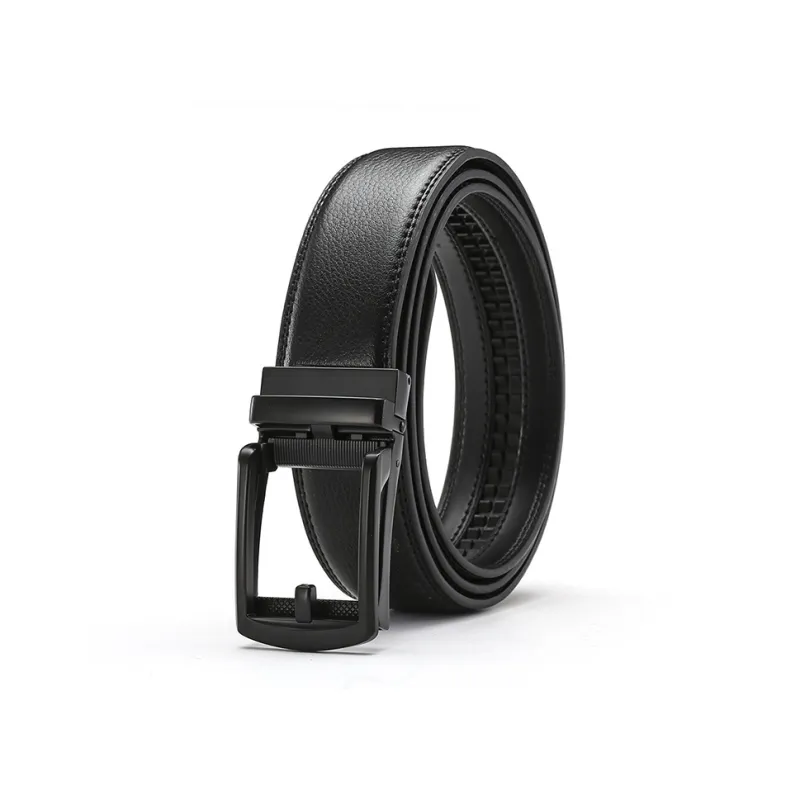 YUZHAOLIN Cow Split Leather Leather Belts Men's 3.5CM-0