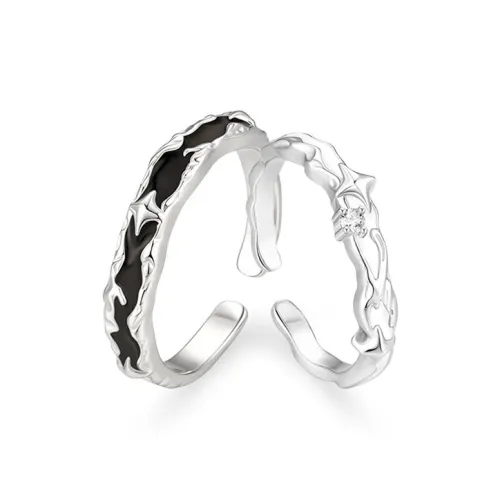 ZHONGLING 925 Sterling Silver Rings Unisex