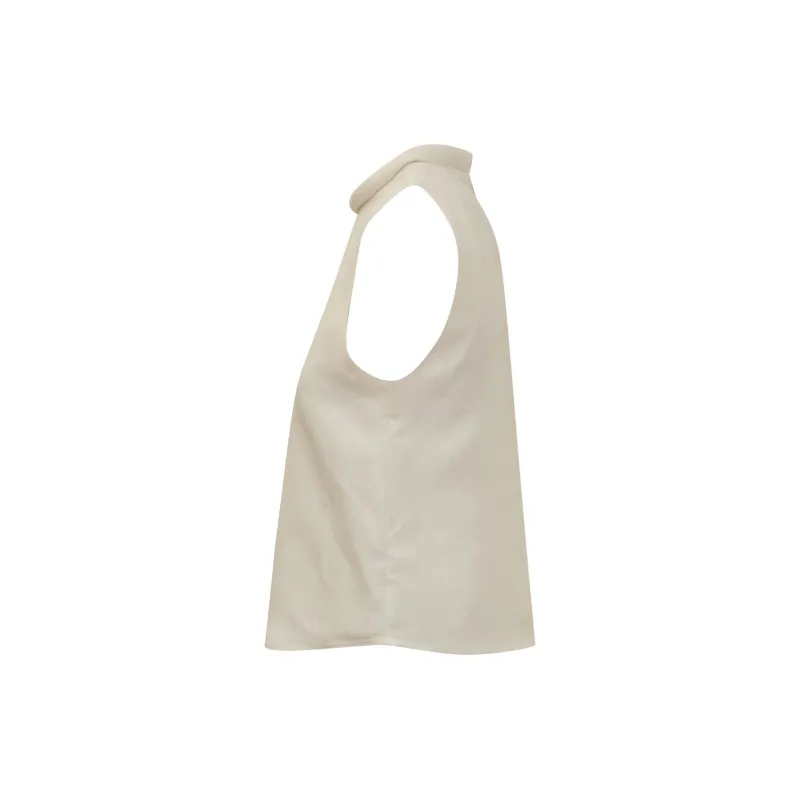 Loulou De Saison Tank Tops Women's Ivory White-2