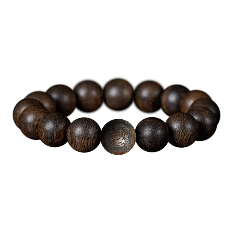 FANGYUANXIAOFU Fragrance Enhancer, Agarwood Bracelets Women's-8