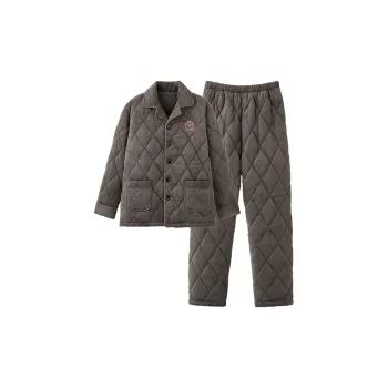 MADALLO Pajama Set Men's Olive Brown