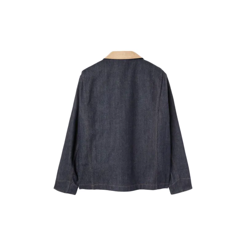 Loro Piana FW24 Denim Jacket Men's Dark Shadow Blue-1