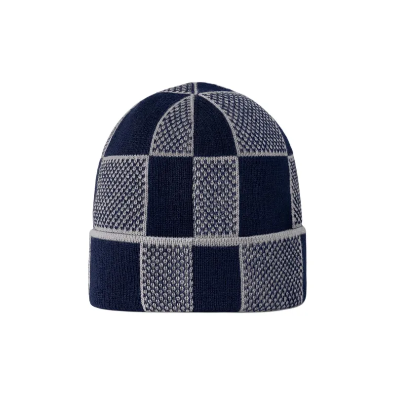 LOUIS VUITTON Wool Beanies Men's Marine Blue-2
