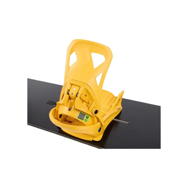 BURTON STEP ON RE FLEX Single Snowboard Ski Bindings Men's Yellow-4