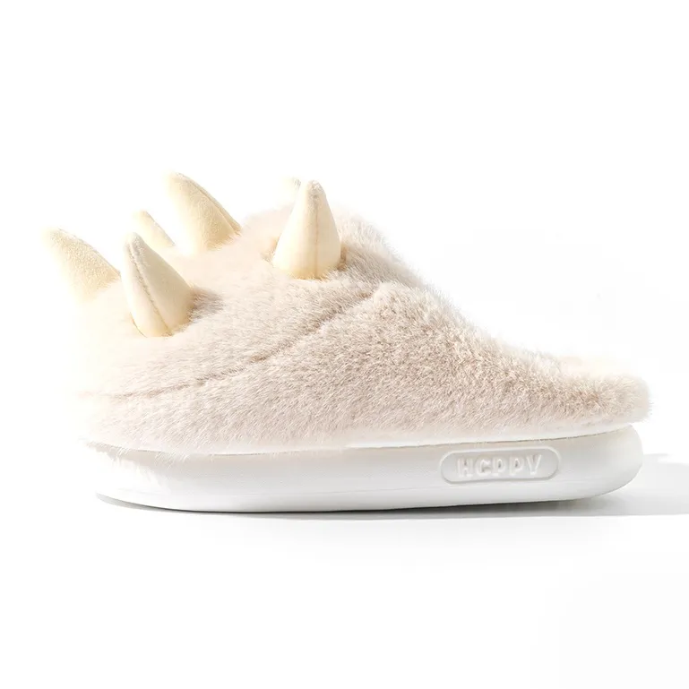 Darcy Sen Cotton Slippers Gray/Apricot-8