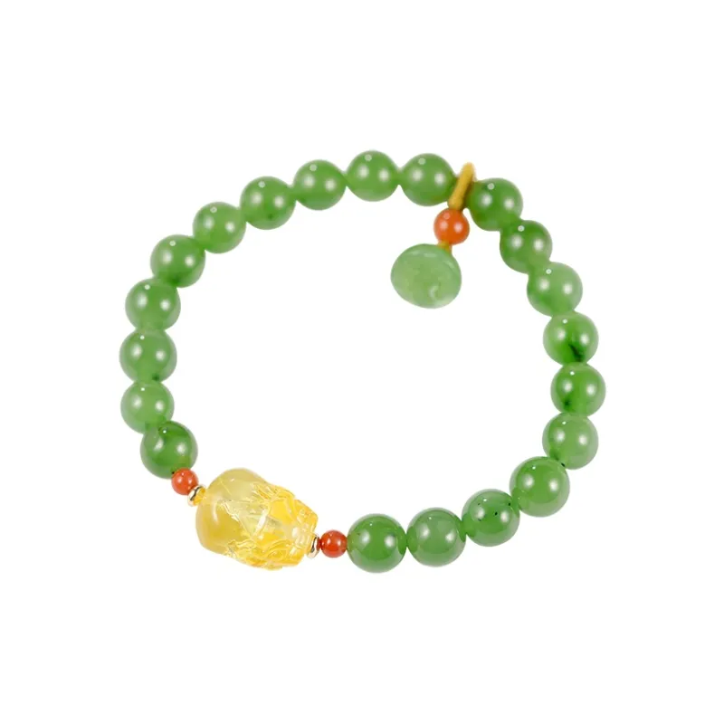 S&A Hetian Jade Bracelets Jasper Women's-4