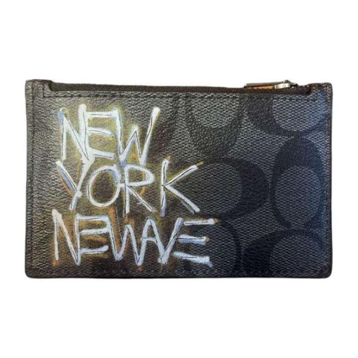 Jean-michel Basquiat X COACH Card Case Card Holders - POIZON