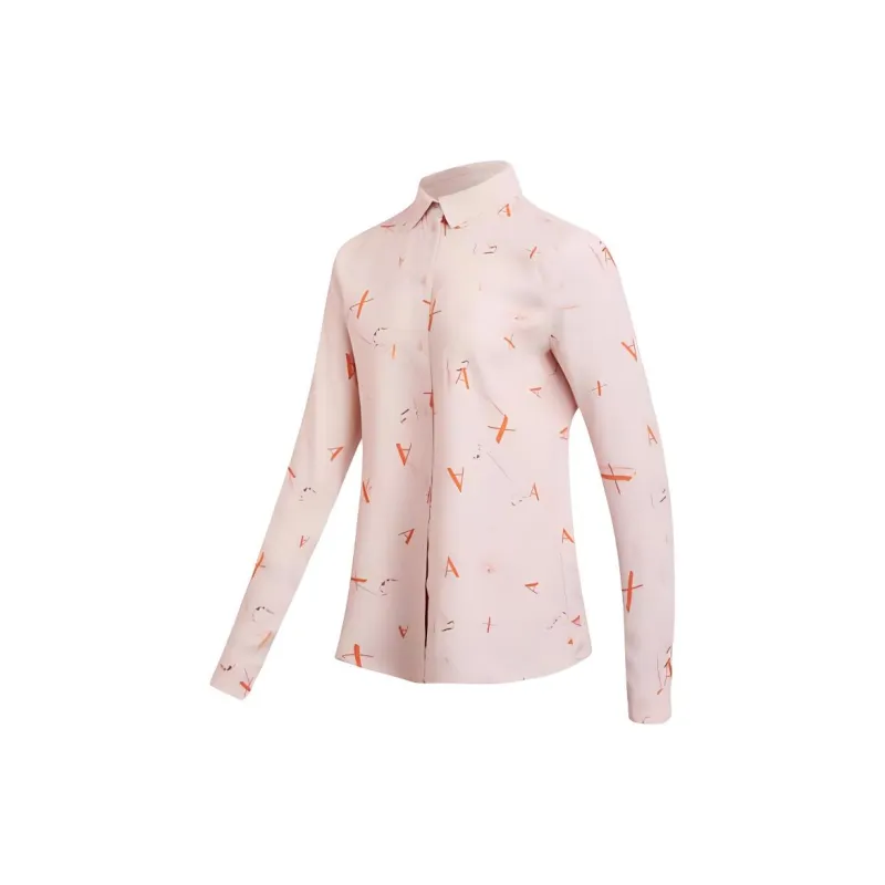 ARMANI EXCHANGEAE SS22 Shirt Women's Light Pink-2