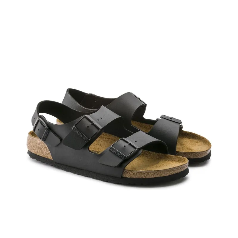 Birkenstock Milano Birko Flor 'Black'-2