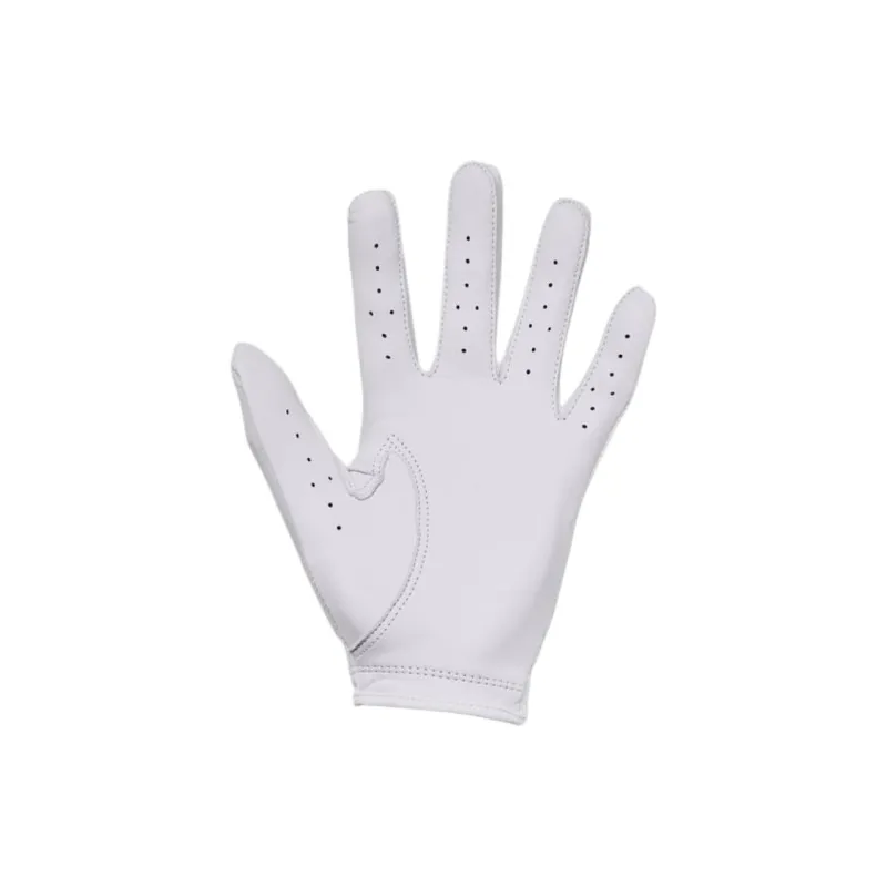Under Armour Leather Sports Gloves Women's White-1
