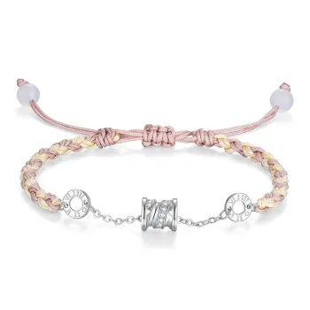 TUTAE Alloy Bracelets Women's Pink