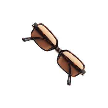 JIANGDAREN TR/Memory Plastic Irregular Shape Sunglasses Men's