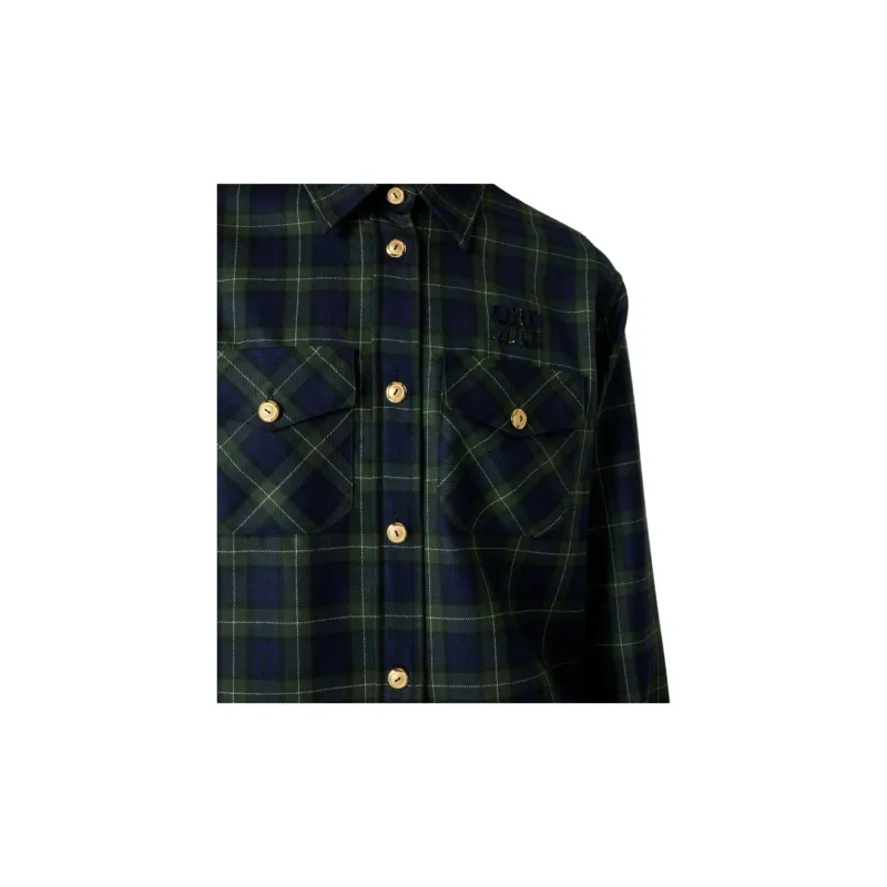 MIU MIU Plaid Shirt-4