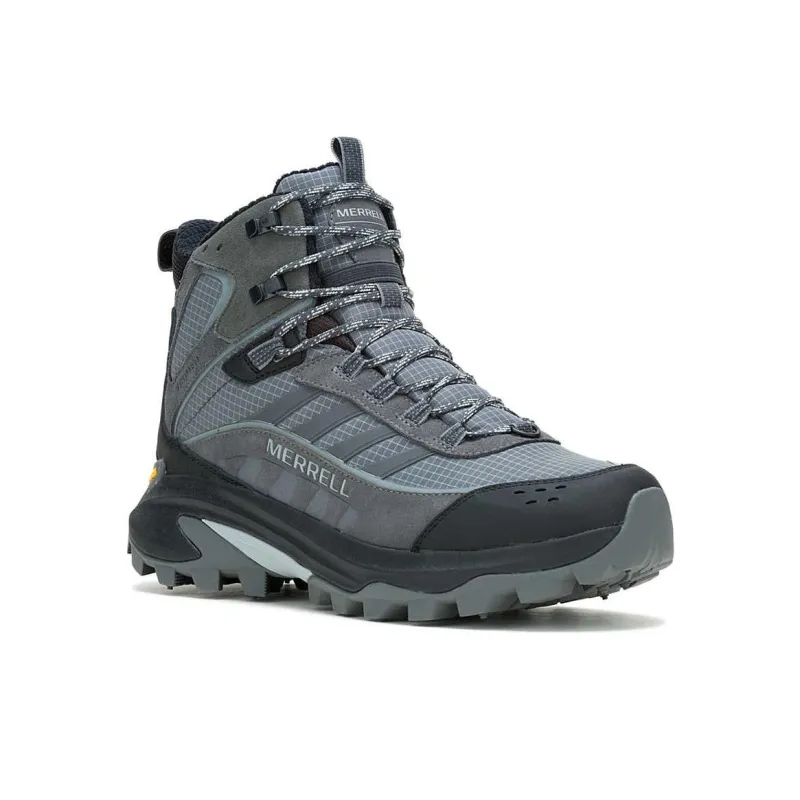 MERRELL MOAB SPEED 2 Anti Slip Wear Resistant Mid Top Trekking Shoes Men's Blue-2