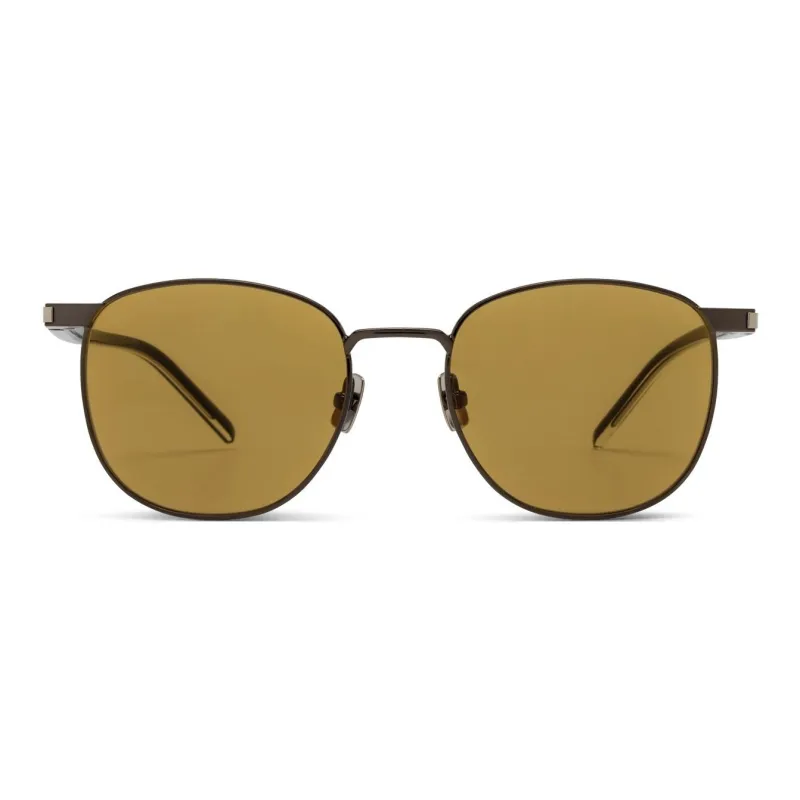 SAINT LAURENT Round Frame Sunglasses-1