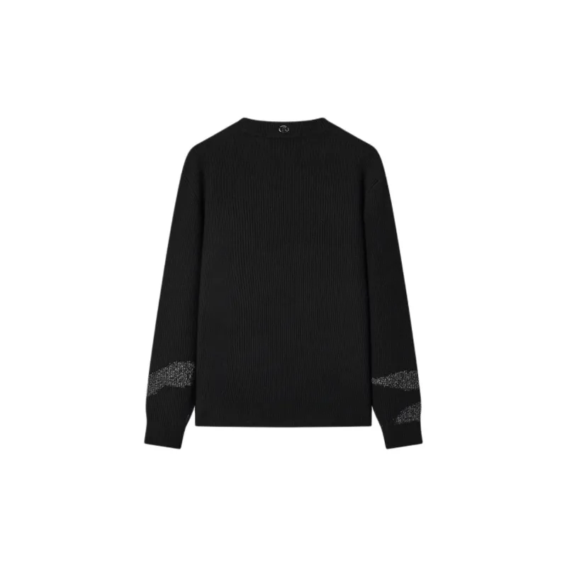 JOHN RICHMOND FW24 Cashmere Sweater Men's Black-1