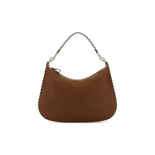 Valentino Garavani Rockstud Zip Up Shoulder Bag