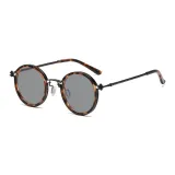 Tortoiseshell Frame with Black Gray Lens