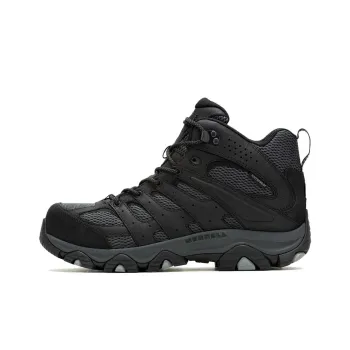 MERRELL Moab Wear Resistant Slip Resistant Short Outdoor Boots Men's Black