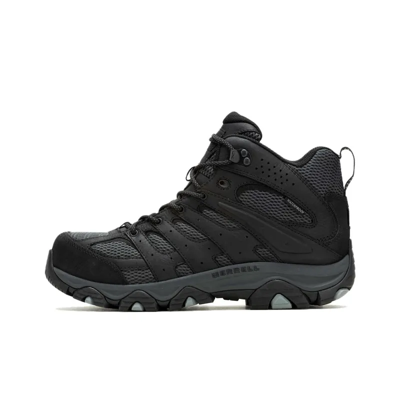 MERRELL Moab Wear Resistant Slip Resistant Short Outdoor Boots Men's Black-0