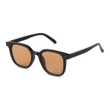 Black Frame with Tea Brown Lens