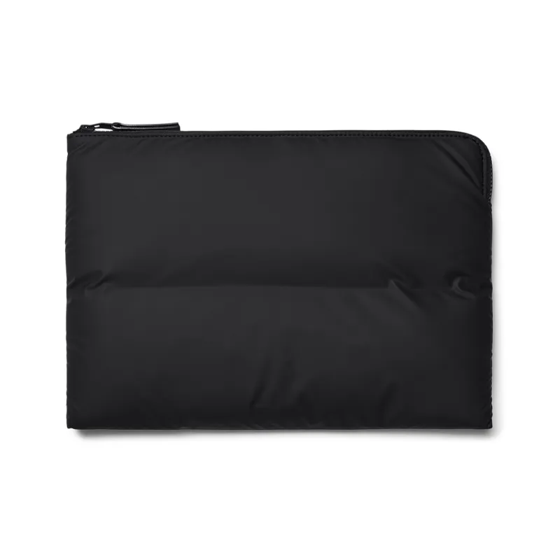 Rains Polyester Laptop Bag Regular Unisex Black/Mirror Silver/Rose Pink Gold-0