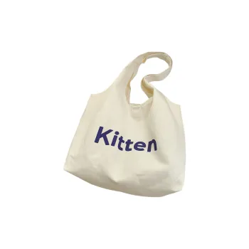 BALANG Canvas Canvas Bag Handbag Shoulder Bag Regular Women's Ecru