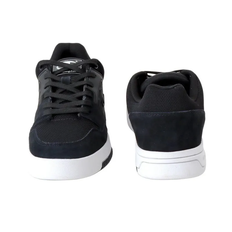 Champion OUTLET 3 On 3 Low-Top Skateboard Shoes Men's Black-4