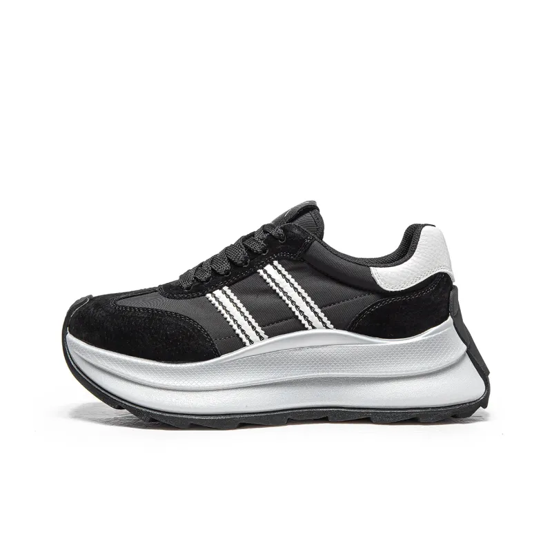 MQ Shock Absorbers With Slip Resistant Features Low Top Chunky Sneakers Women's-5