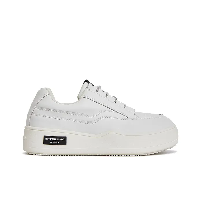 ARTICLE NO. Low Top Skateboard Shoes Unisex Coconut Milk White-1