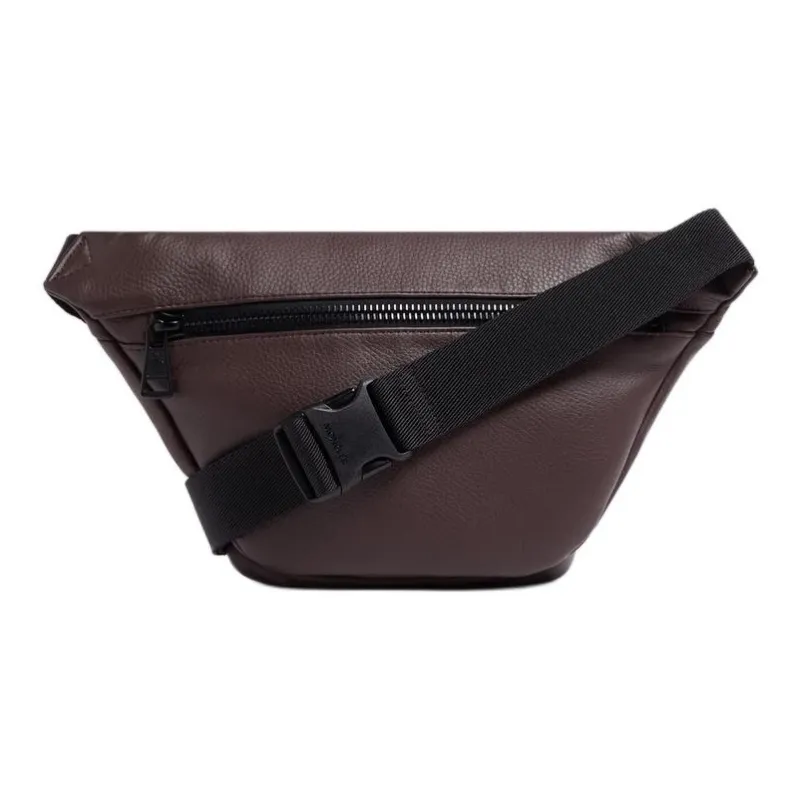 Moncler Durance Calfskin Fanny Pack Men's Brown-1