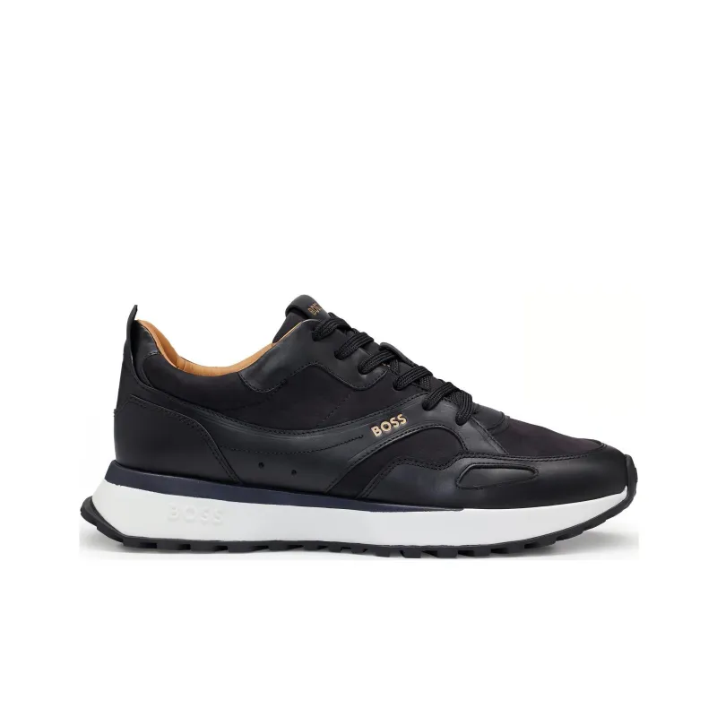 HUGO BOSS Low Top Casual Shoes Men's Dark Blue-1