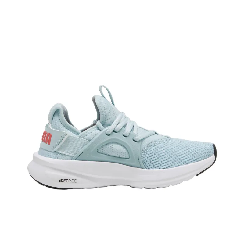PUMA Softride Enzo Evo Shock Absorbers Low Top Kids Lifestyle Shoes Light Blue Teenagers-1