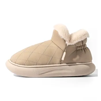 Le Drag Cotton Slippers Light Gray/Light Coffee/Camel/Apricot/Brown