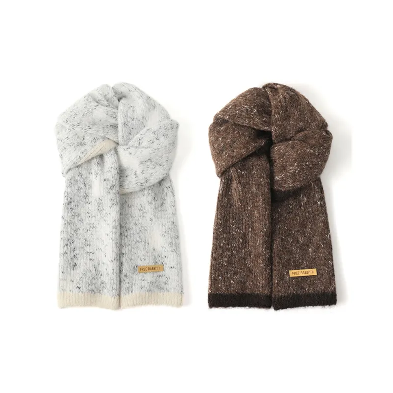 FREE RABBITⅡ Knit Scarves Unisex-13