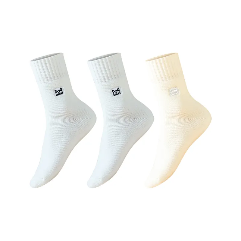 MIIOW Trend Party Series Mid Calf Socks Unisex 3 Pack-19