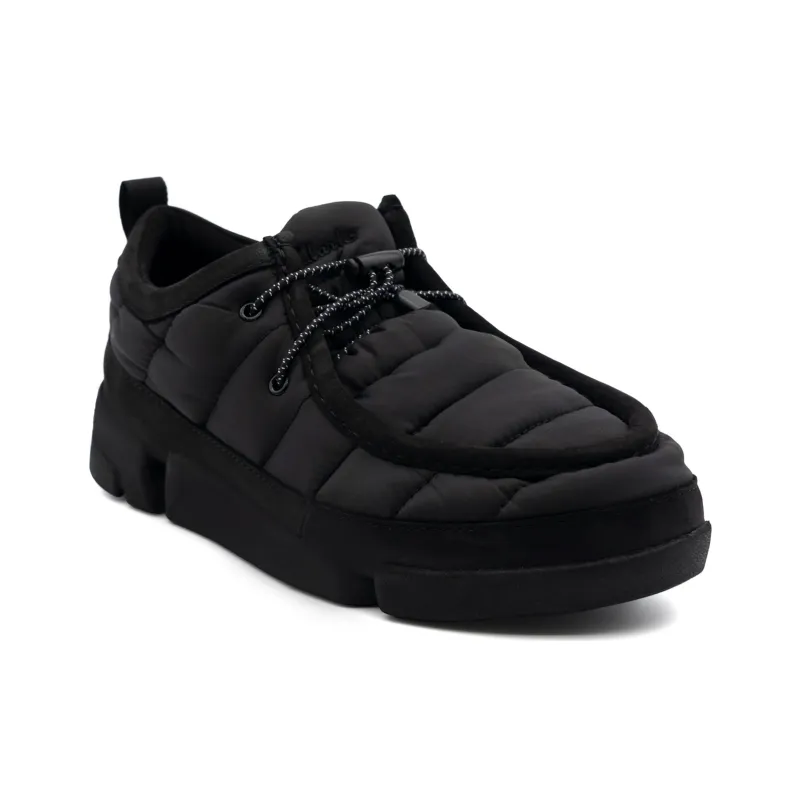 Clarks Trigenic Low Top Casual Shoes Women's Black-1
