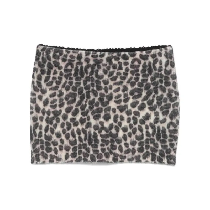 Blumarine Casual Short Skirts Women's Black-1