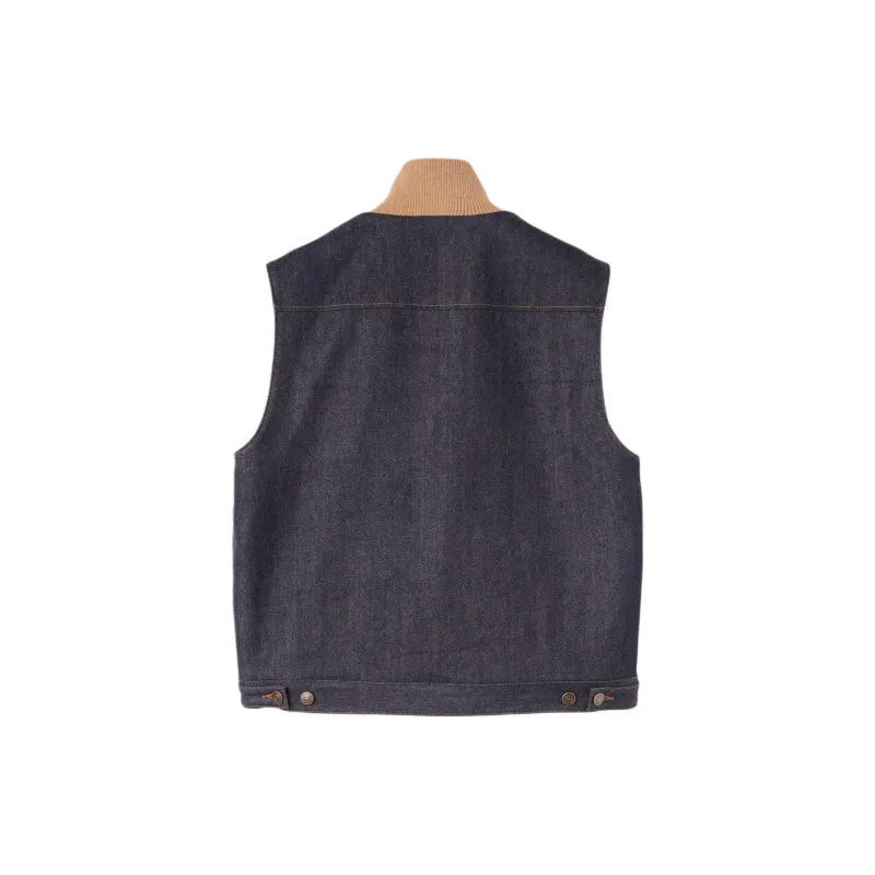 Loro Piana FW24 Vest Men's Dark Blue-1