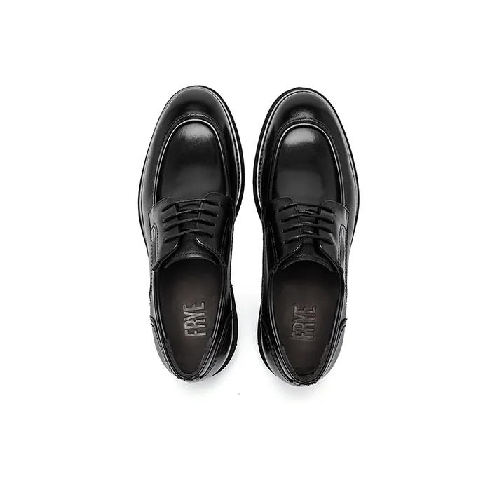 FRYE Men's Casual Shoes Men Low Top Black/Coffee-4