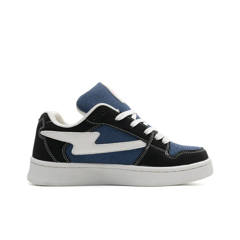 OAOQ Wear resistant And Lightweight Low Top Skateboard Shoes Unisex Box-3